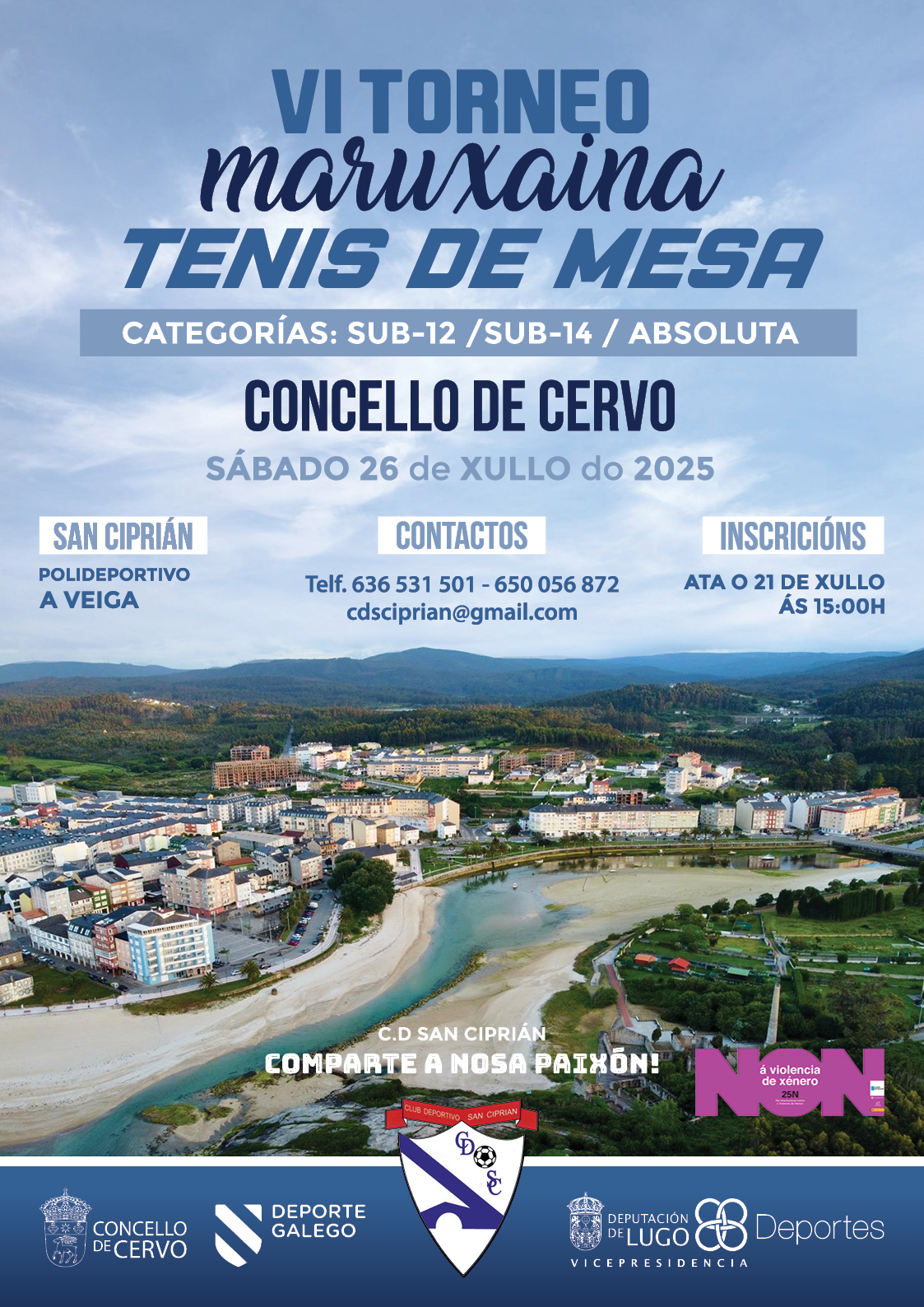 TORNEO TENIS DE MESA
