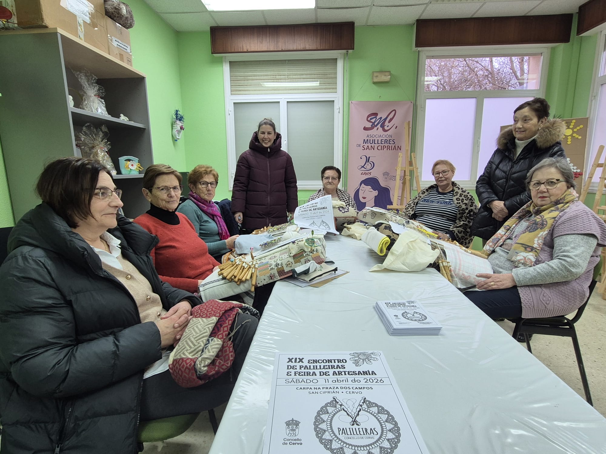 Encontro palilleiras