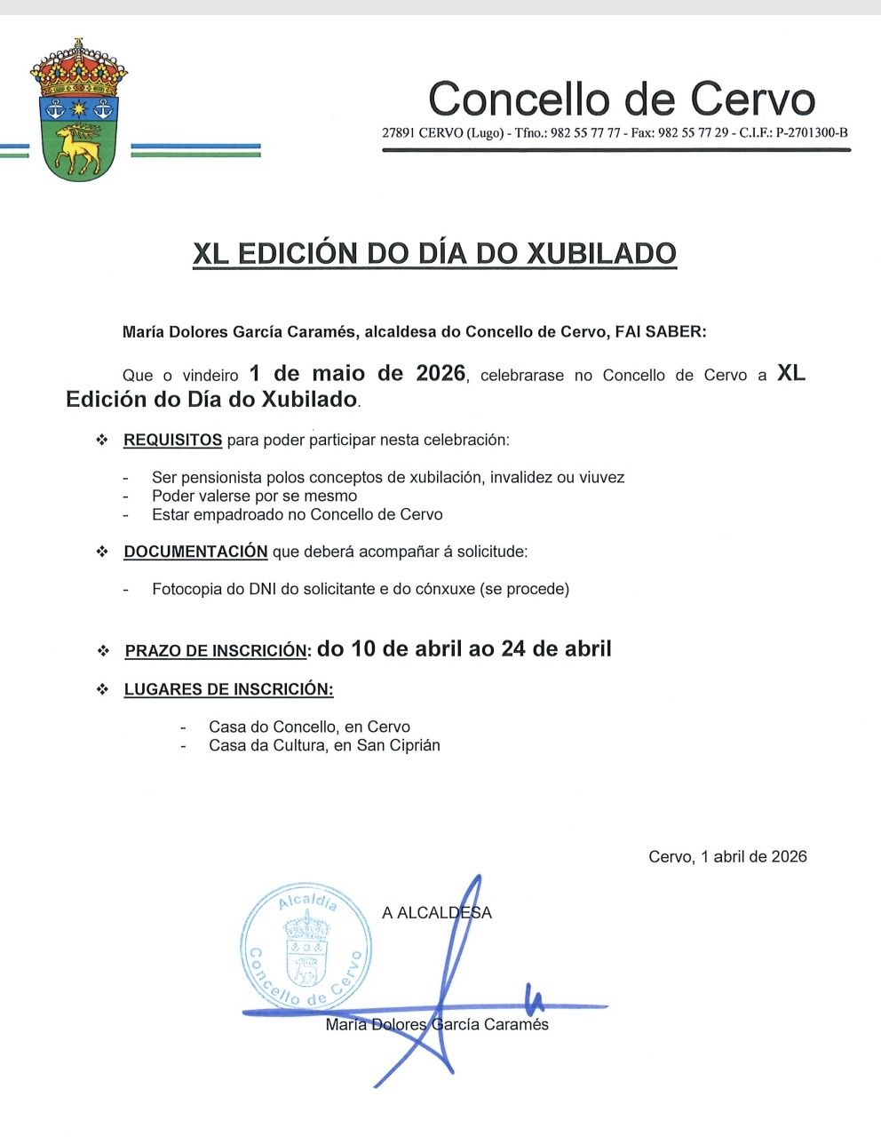 bando xubilado