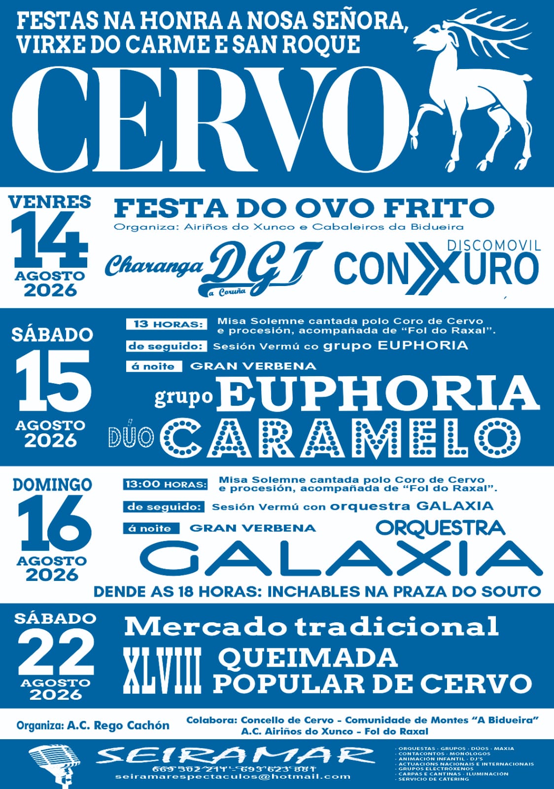 FESTAS DE CERVO