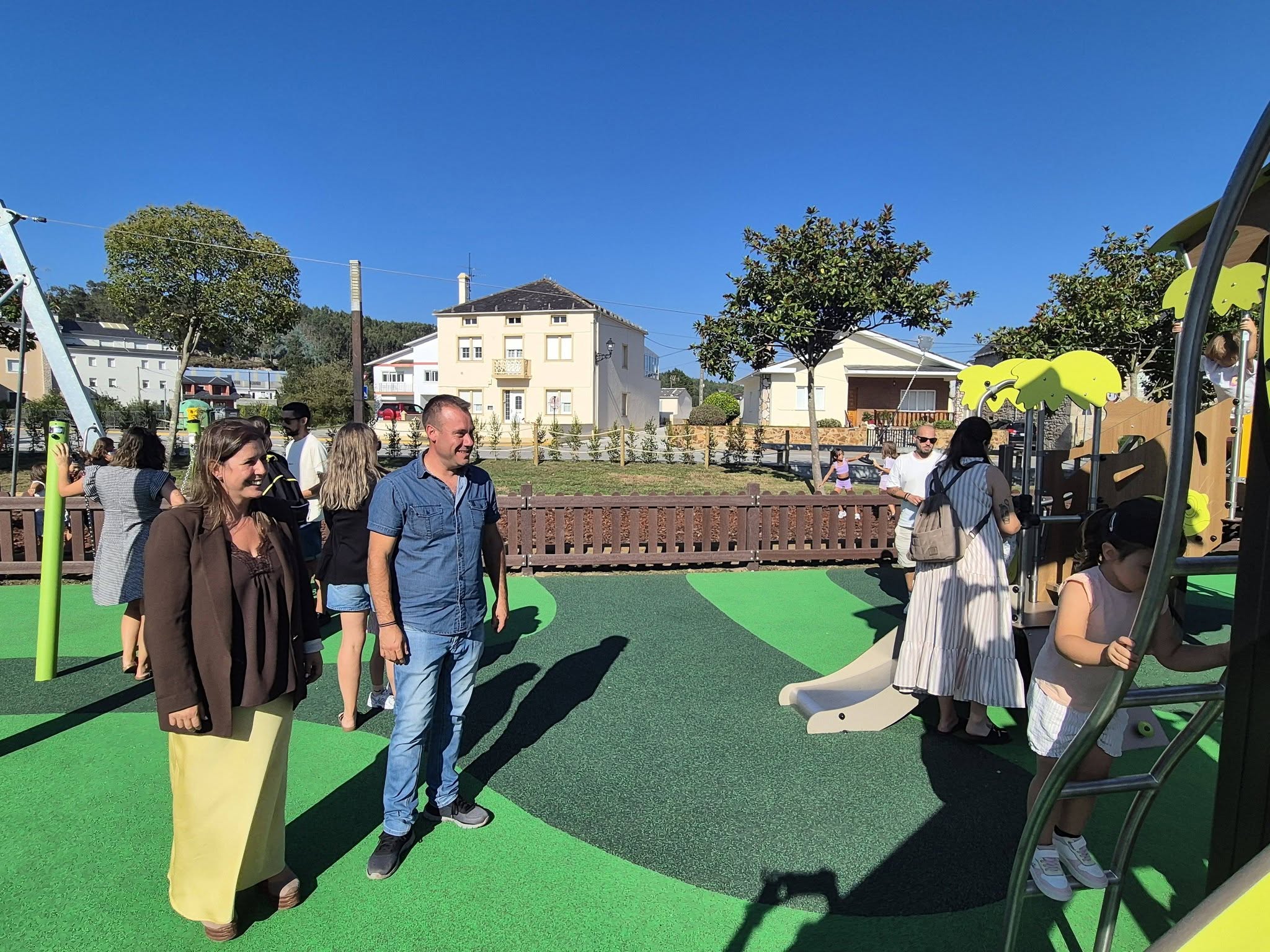 Inauguración parque Cervo