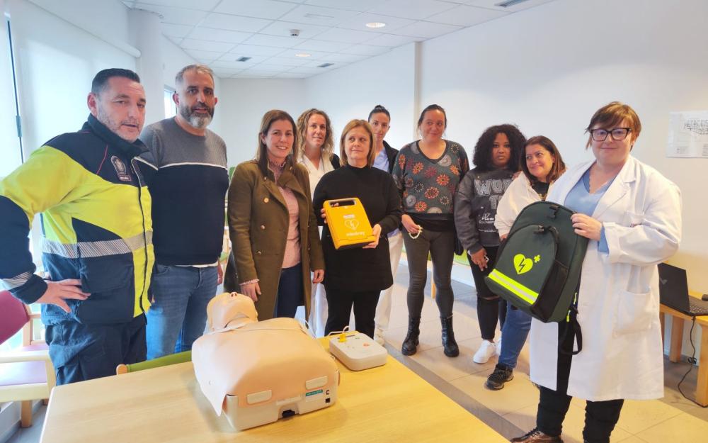 Curso no manexo do desfibrilador no CDR